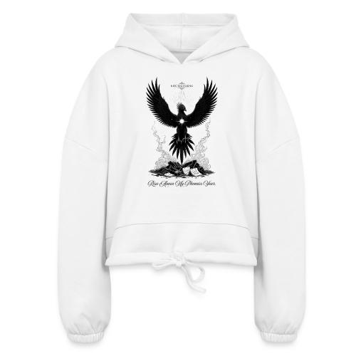 The Phoenix of Renewal T-Shirt - Women’s Cropped Hoodie