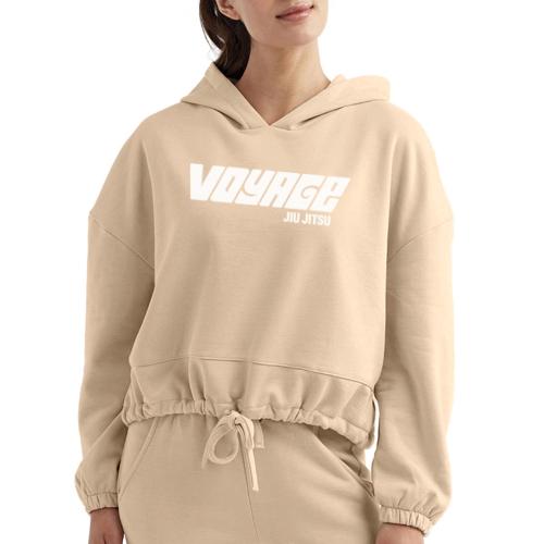 Voyage Sail White - Women’s Cropped Hoodie