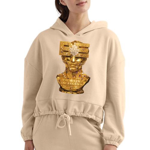Be the Myth the Legend - Women’s Cropped Hoodie