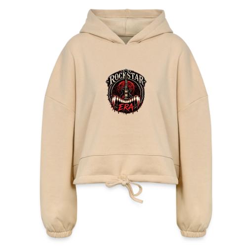 In my (Vampire) Rockstar Era - Women’s Cropped Hoodie