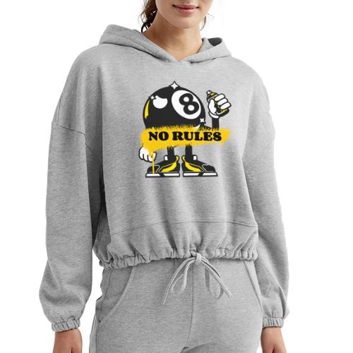 No Rules 8 Ball - Women’s Cropped Hoodie