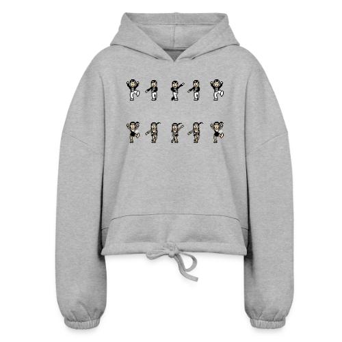 flappersshirt - Women’s Cropped Hoodie