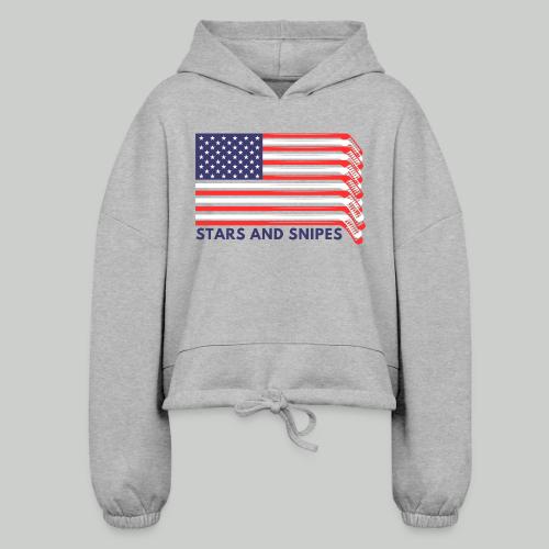 STARS AND SNIPES - Women’s Cropped Hoodie