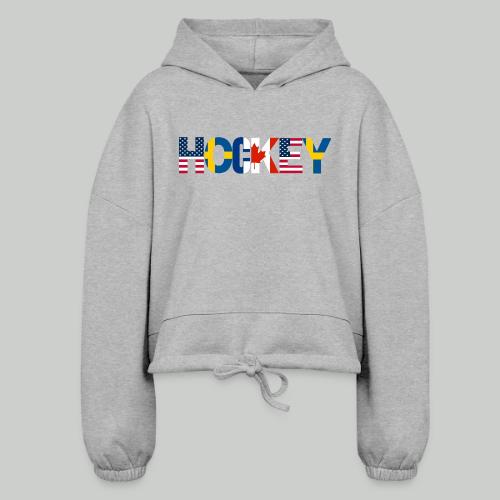4 NATIONS HOCKEY - Women’s Cropped Hoodie