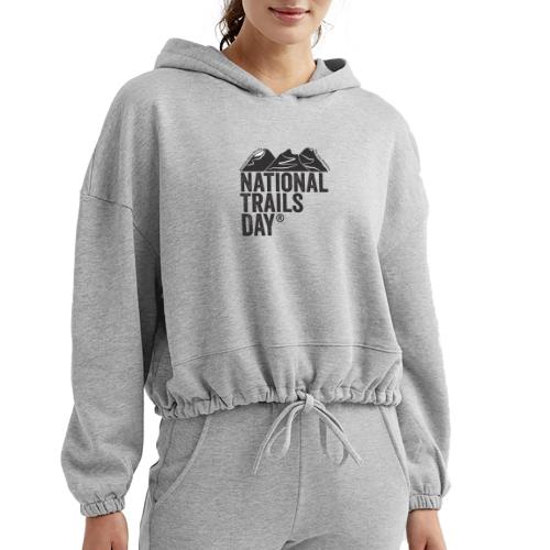 National Trails Day - Women’s Cropped Hoodie