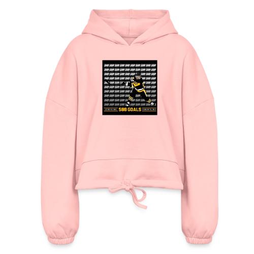 500 Tallies (Poster) - Women’s Cropped Hoodie