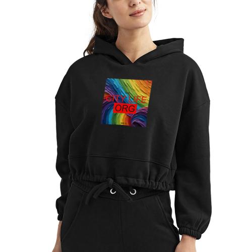 CIty Life Org Vol. 1 - Women’s Cropped Hoodie