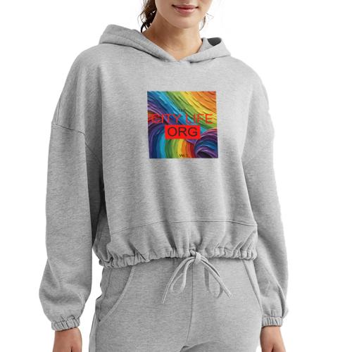 CIty Life Org Vol. 1 - Women’s Cropped Hoodie