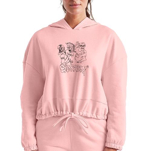 SickBoys Zombie - Women’s Cropped Hoodie