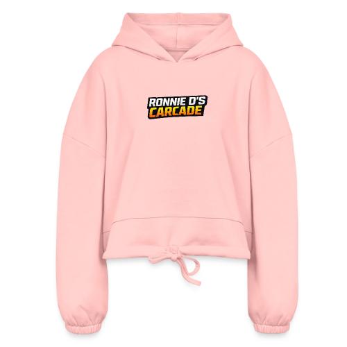 Carcadelogomain - Women’s Cropped Hoodie