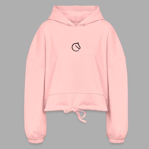 embroidered horsey! - Women’s Cropped Hoodie