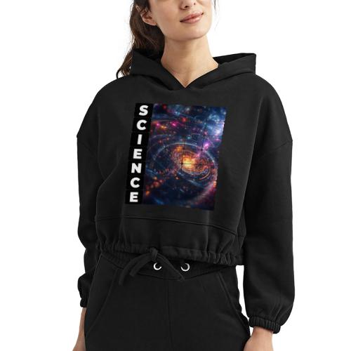 Science Spiral - Women’s Cropped Hoodie