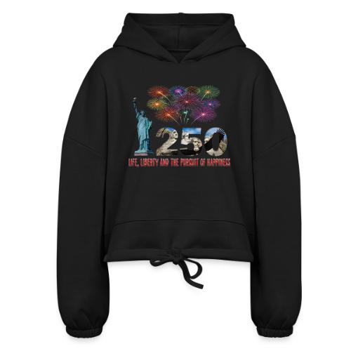 250 Years USA - Women’s Cropped Hoodie