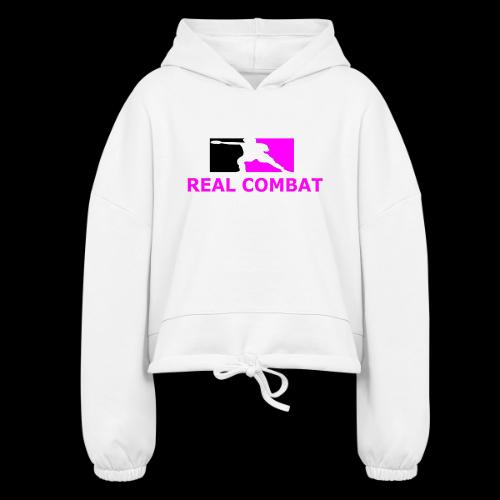 RCM MMA & BOXING Pink - Women’s Cropped Hoodie