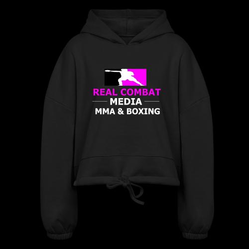RCM MMA & BOXING Pink - Women’s Cropped Hoodie