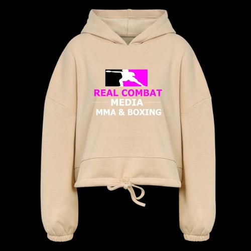 RCM MMA & BOXING Pink - Women’s Cropped Hoodie