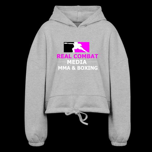 RCM MMA & BOXING Pink - Women’s Cropped Hoodie