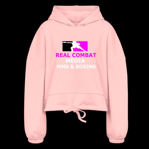 RCM MMA & BOXING Pink - Women’s Cropped Hoodie