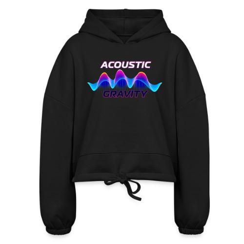 Acoustic Gravity Wave - Women’s Cropped Hoodie