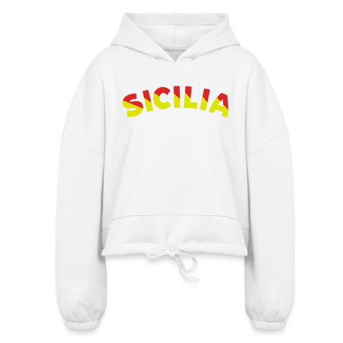 SICILIA - Women’s Cropped Hoodie