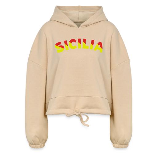 SICILIA - Women’s Cropped Hoodie