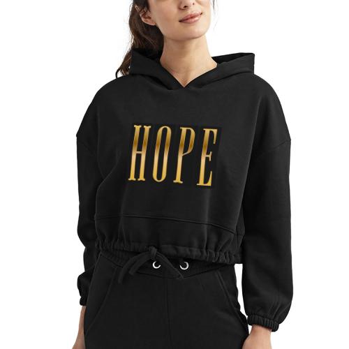 Golden Hope - Women’s Cropped Hoodie