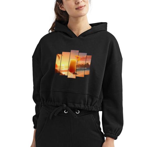 Squeeze the Day - Women’s Cropped Hoodie
