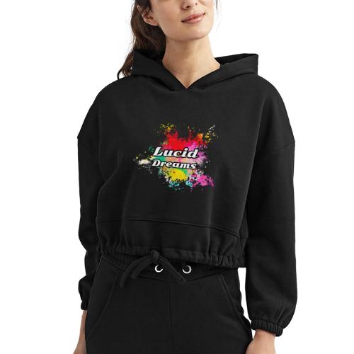 Lucid Dreams - Women’s Cropped Hoodie