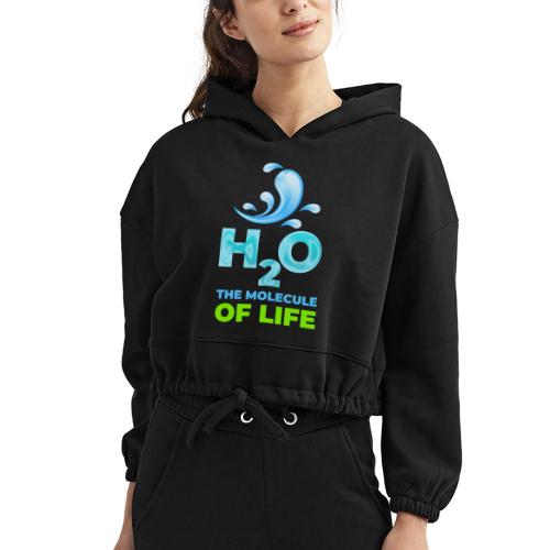 The Molecule of Life - Women’s Cropped Hoodie