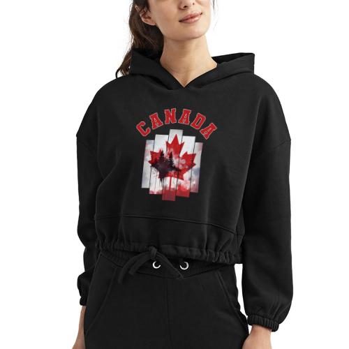 Canadian Pulse - Women’s Cropped Hoodie