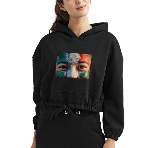 Colors of México - Women’s Cropped Hoodie