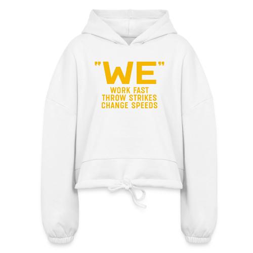 WE 1988 - Women’s Cropped Hoodie