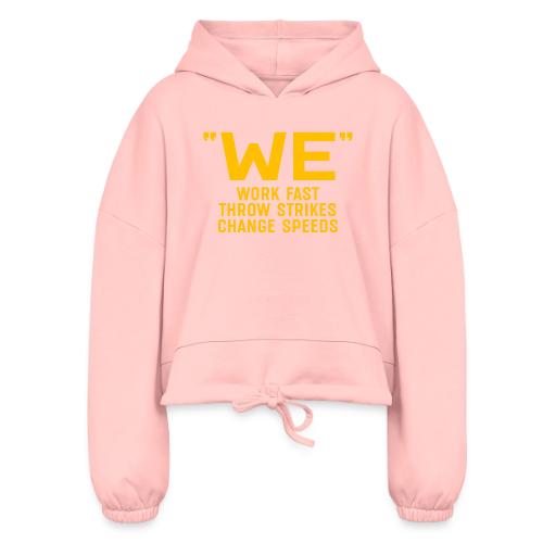 WE 1988 - Women’s Cropped Hoodie