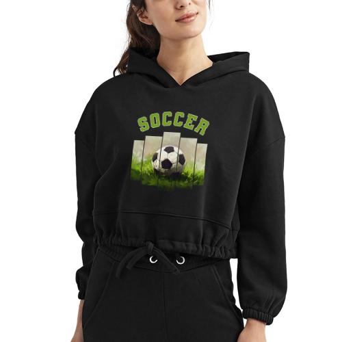 Soccer Focus - Women’s Cropped Hoodie