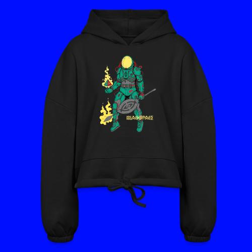 Afronaut - Women’s Cropped Hoodie