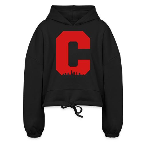 tribered Zip Hoodies & Jackets - Women’s Cropped Hoodie