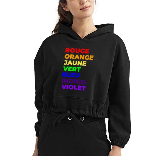 True Colors - Women’s Cropped Hoodie