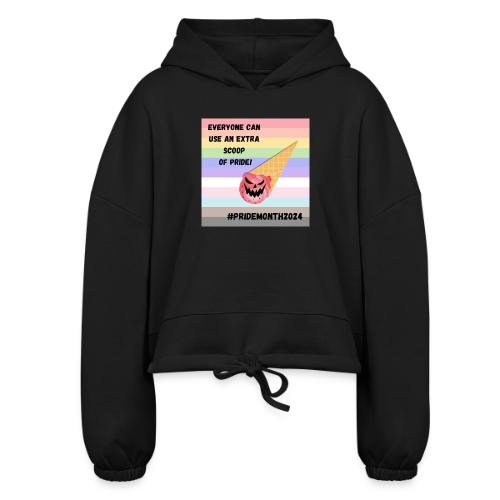 Scoop of Pride - Women’s Cropped Hoodie