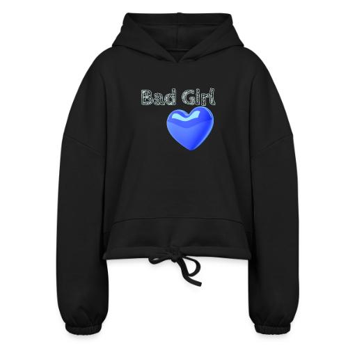 Smoon City_Bad Girl - Women’s Cropped Hoodie