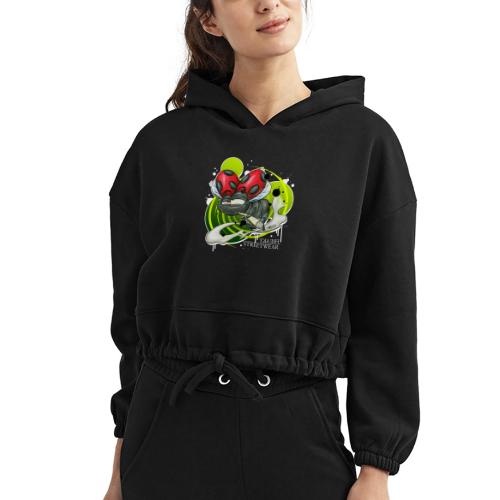 Fly Ladybug - Women’s Cropped Hoodie
