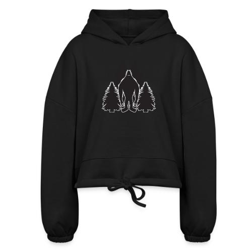 Bigfoot Trees - Women’s Cropped Hoodie