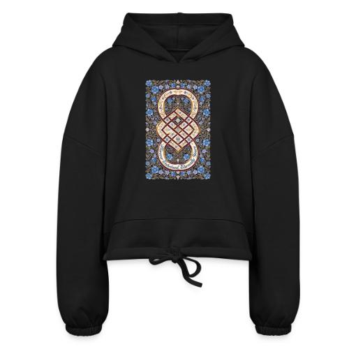 Forever Entwined Eternally Yours Infinity Knot T-S - Women’s Cropped Hoodie