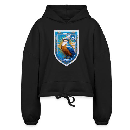 Argentina Hornero Pride T Shirt, Football Gift - Women’s Cropped Hoodie