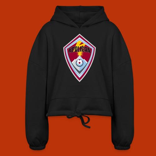 Banned In DCD - Women’s Cropped Hoodie