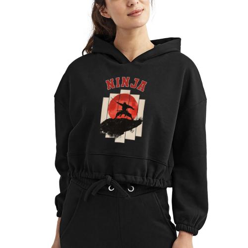 Ninja Strike Force - Women’s Cropped Hoodie