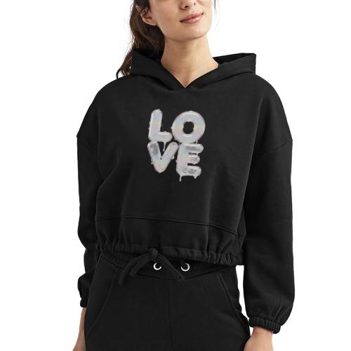 Love - Women’s Cropped Hoodie
