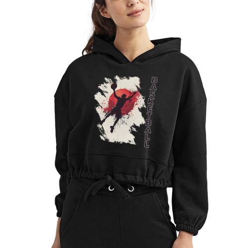 Basketball Heights - Women’s Cropped Hoodie