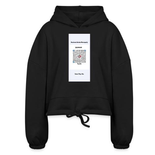 pp my qrcode 1758477437583 - Women’s Cropped Hoodie