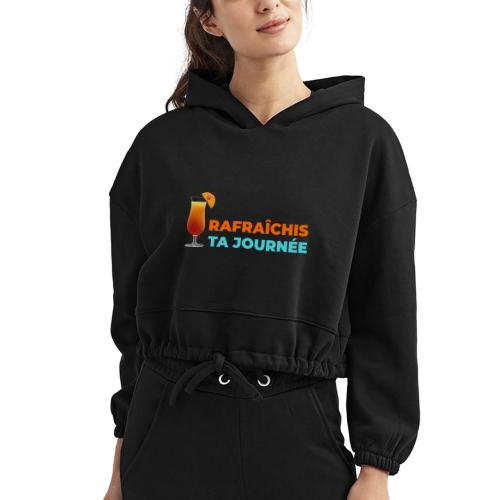 Daily Freshness - Women’s Cropped Hoodie