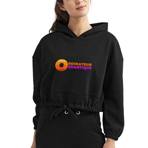 Quantum Computer: Quantum Logic Liberated - Women’s Cropped Hoodie